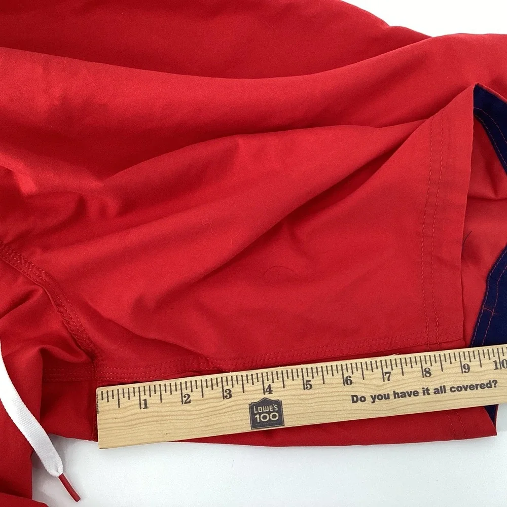 Speedo Men's Swim Trunks Size XLarge Red Performance Shorts